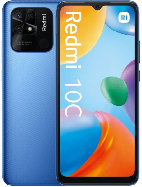 Смартфон Xiaomi Redmi 10C 4/64GB ocean blue (943352) 