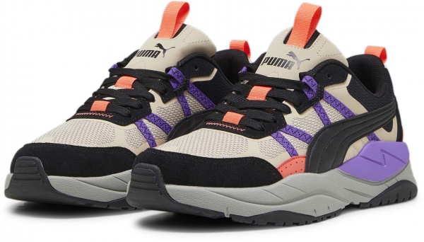 Кроссовки Puma X-RAY TOUR GRANOLA-PUMA BLACK-PURPLE GLI 39231701 р.37 разноцветный