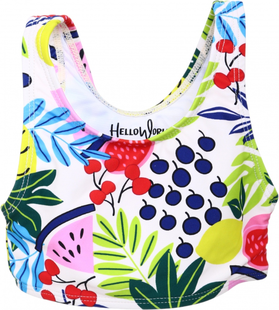 Купальник для девочек HW 25ENGL3 р.98-104 разноцветный