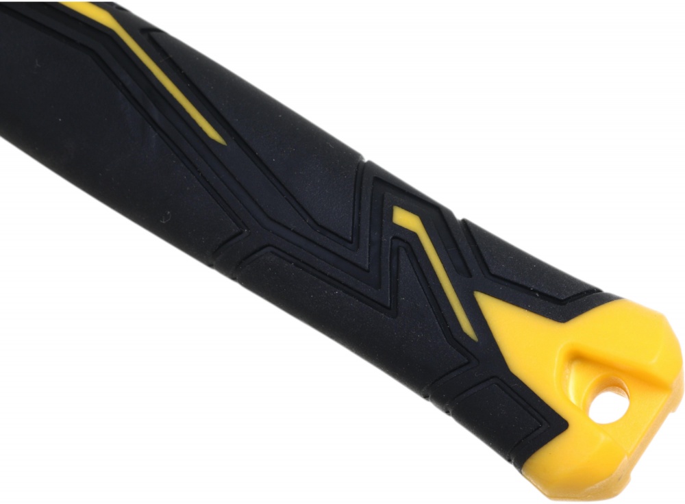 Киянка Compass 340 г черная резина фибергласовая ручка CP-RH0340-BL