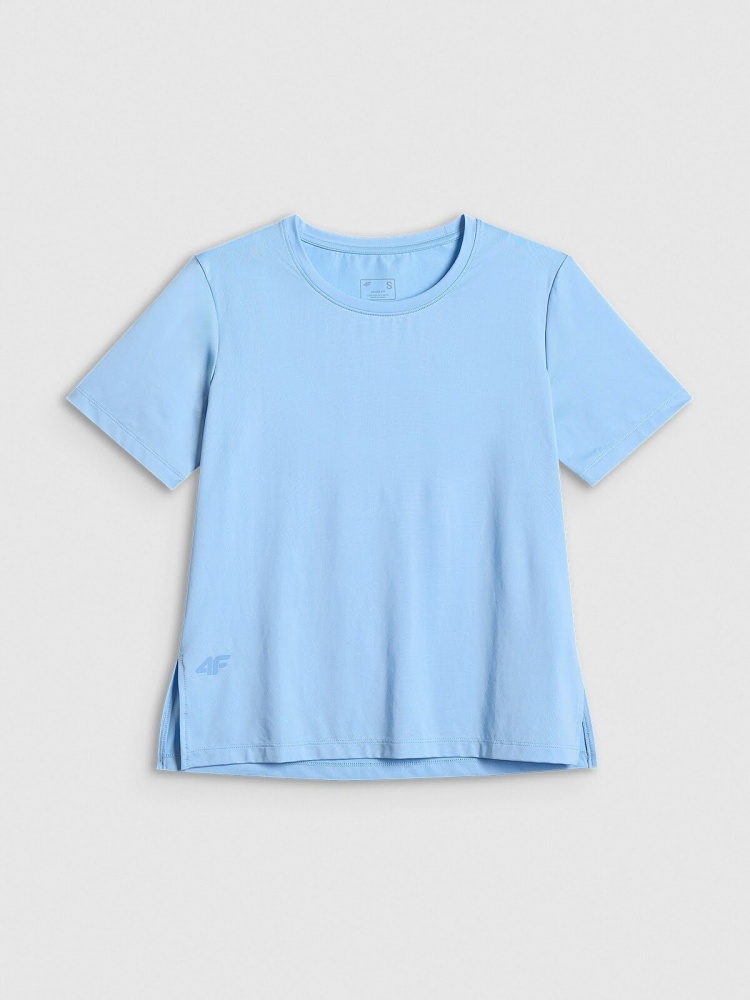Футболка 4F TSHIRT FNK F1847 4FWSS26TFTSF1847-33S р.M голубой