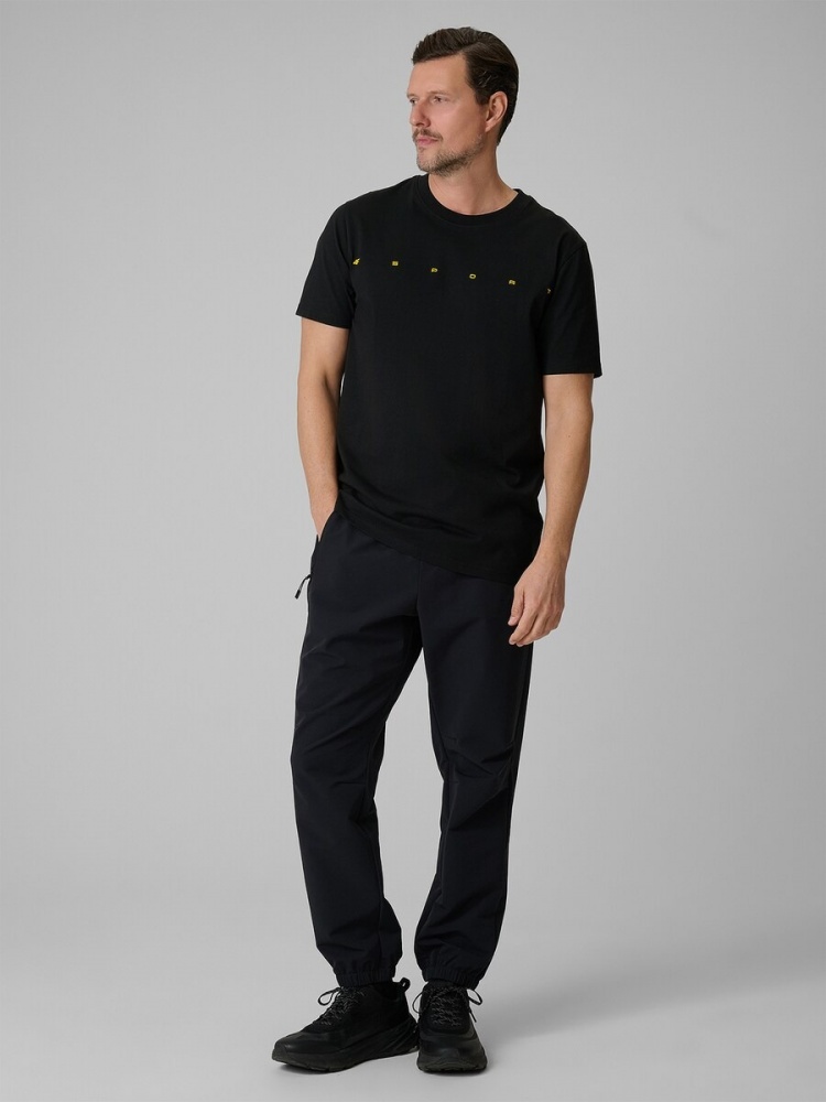 Футболка 4F 4FWSS26TTSHM2661-20S р.XL чорний