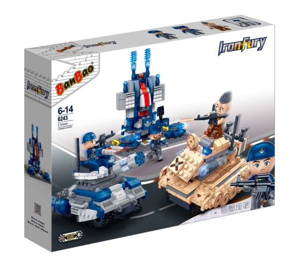 Конструктор BanBao Explore Танки 6243 6243