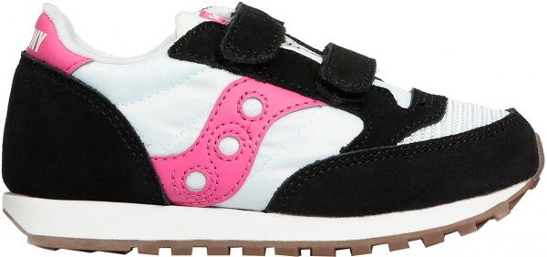 Кроссовки Saucony JAZZ ORIGINAL VINTAGE HL SK162475 р.US 2 черно-бело-розовый