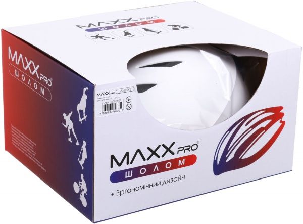Шлем защитный MaxxPro SS21 MAR-SK2 р. 55-61 белый