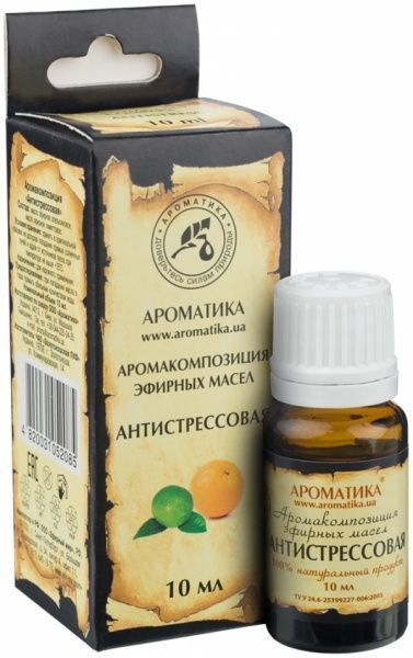 Аромакомпозиция Ароматика Антистресова 10 мл 
