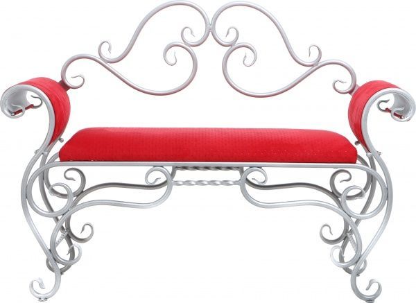 Пуф 1160х900х390 мм красный 