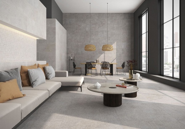 Плитка SALONI Igneous Stone Ceniza 45x90 