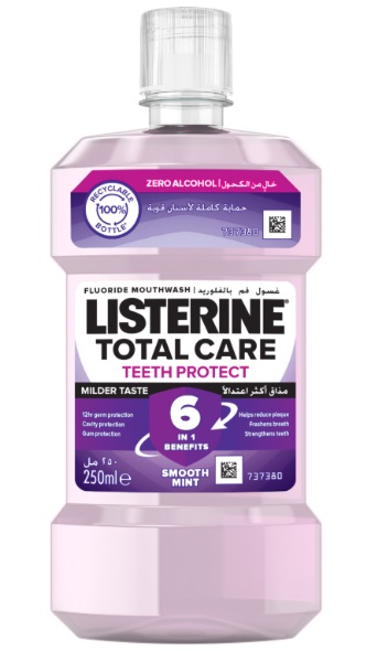 Ополіскувач для ротової порожнини Listerine 6 в 1 Total Care 250 мл