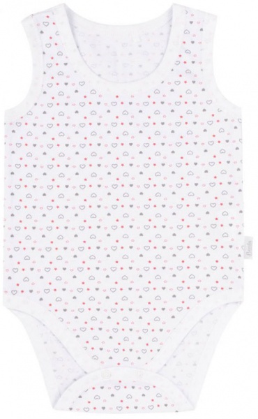 Боди для девочки Bembi БД5 р.86 белый 1005000936.10A 