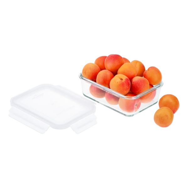 Контейнер Nested 1,6 л прямокутний білий miFamilia