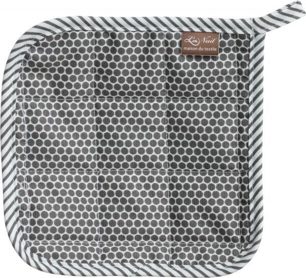 Прихватка Грета соти 18x18 см сірий La Nuit 