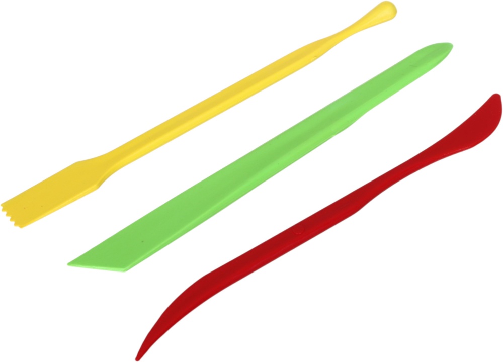 Набор объемных стеков для пластилина 3 шт Nota Bene