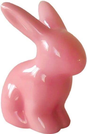 Статуетка Кролик рожевий 7,4x5,6x11 см 1715-11 Eterna