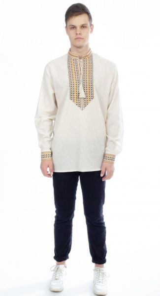 Вышиванка Эдельвика 565-20/08 льняной р. XXL 