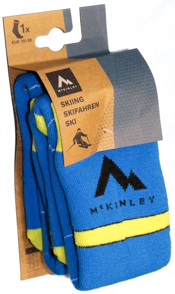 Носки McKinley Bennie jrs 416160-543 р.35-38 синий