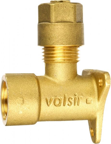 Колено настенное внутренняя Valsir Pexal O16х1/2