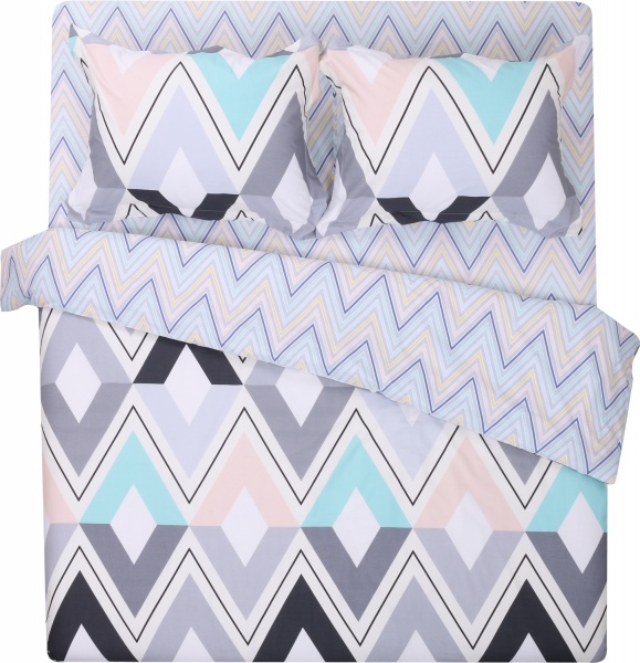 Комплект постельного белья Багамы 2 разноцветный Homeline 