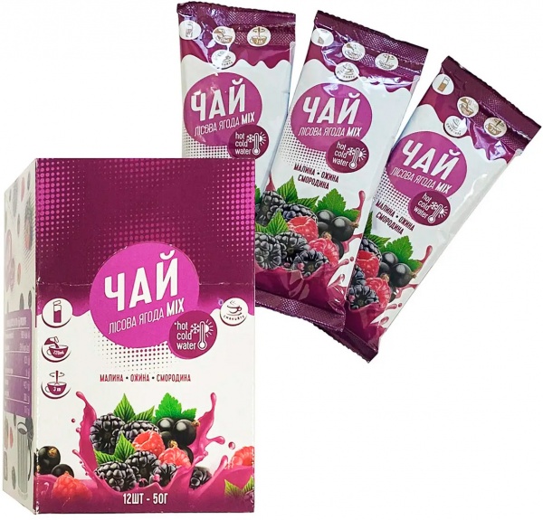 Чай ТМ Смакуйте концентрат Лісова ягода 50 г 