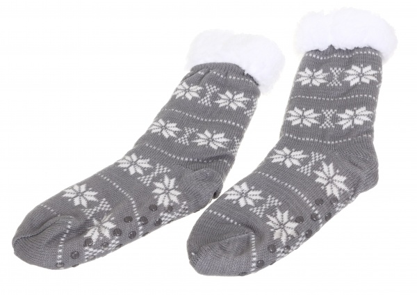 Носки женские La Nuit Сима р.one size серый 1 шт.