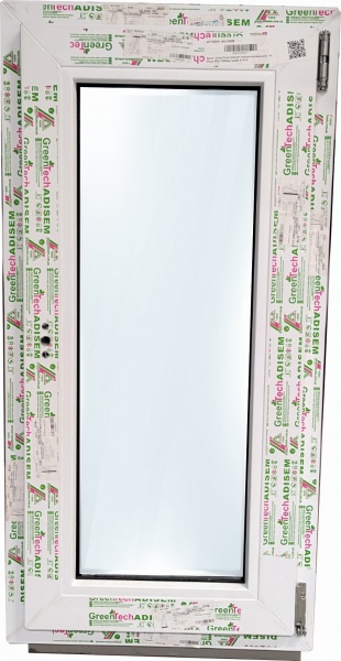 Вікно поворотно-відкидне GreenTech 60 600x1000 мм праве 