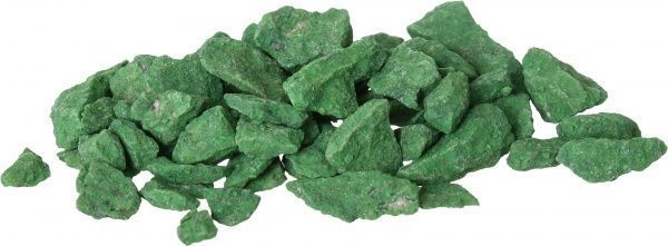 Камни декоративные Elsa зеленые 3 кг