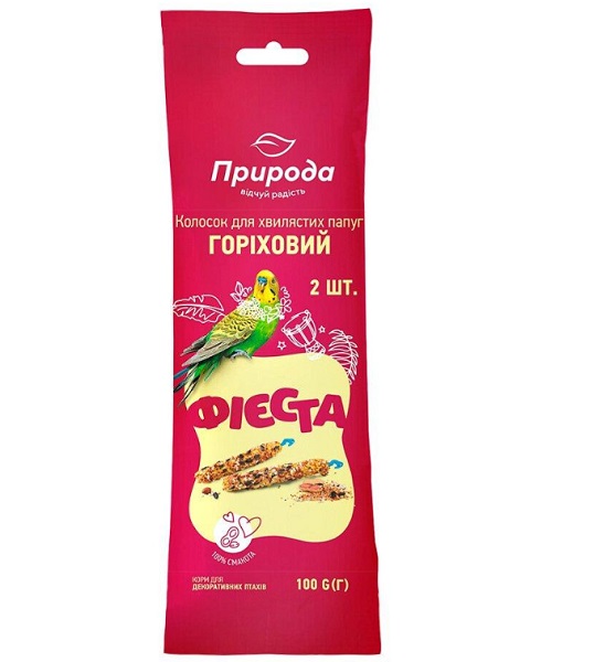 Корм Фиеста Колосок ореховый 100 г PR740231