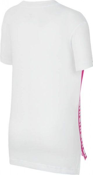 Футболка Nike G NSW TEE DPTL TRICOT TRACK CT2788-100 р.XL білий
