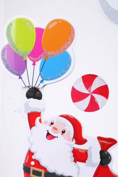 Наклейка декоративна паперова (3 дизайни) в асортименті 20x34 см