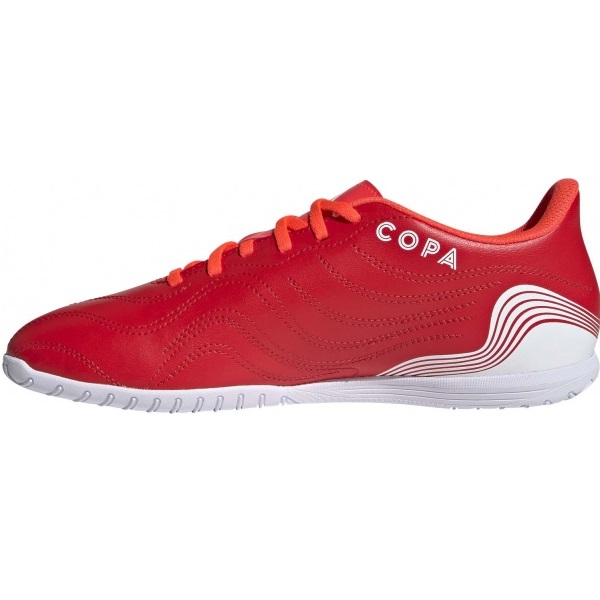 Футзальная обувь Adidas COPA SENSE.4 IN FY6181 р.UK 10 красно-белый