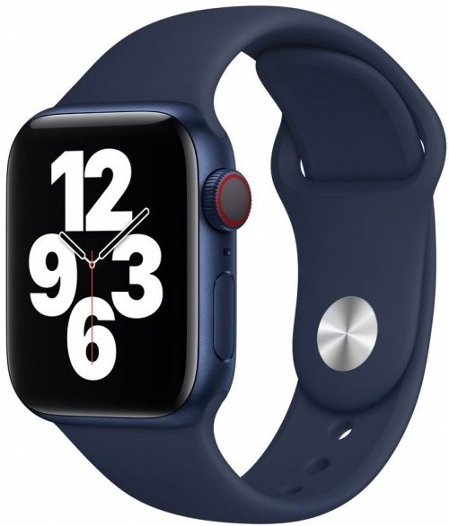 Ремінець Apple 45mm Abyss Blue Sport Band Regular MKUW3ZM/A 