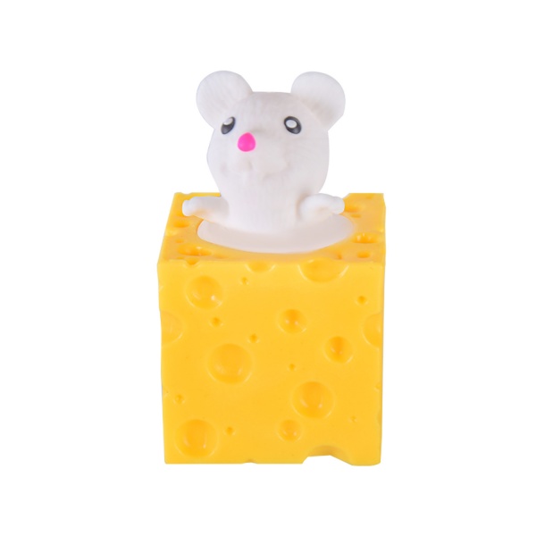 Іграшка-антистрес Мишка в сирі (3 кольори в асортименті) AN5081