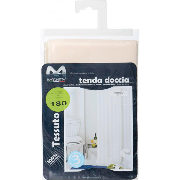 Штора для душа Bacchetta Rigone beige 180x200 см