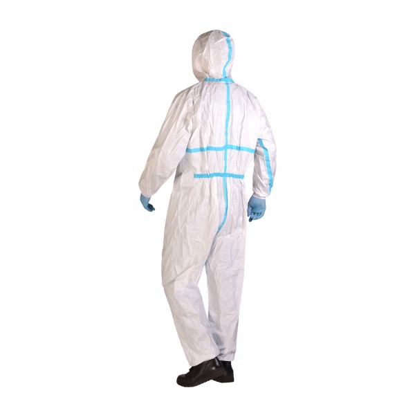 Комбинезон защитный Trident 350 химзащита (ТИП 4) р. 3XL белый