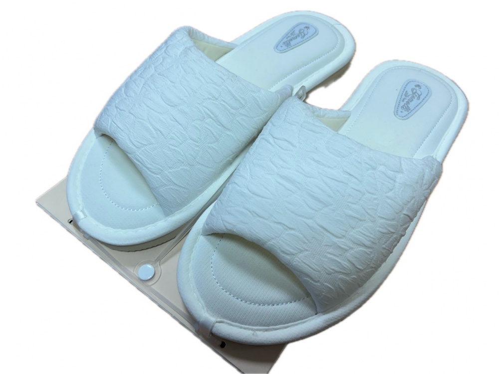 Тапки домашние Gemelli Фиалка р.38 белый