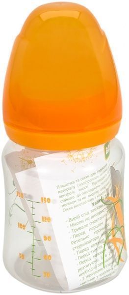 Пляшечка Baby Team з широким горлом 150 мл 1003