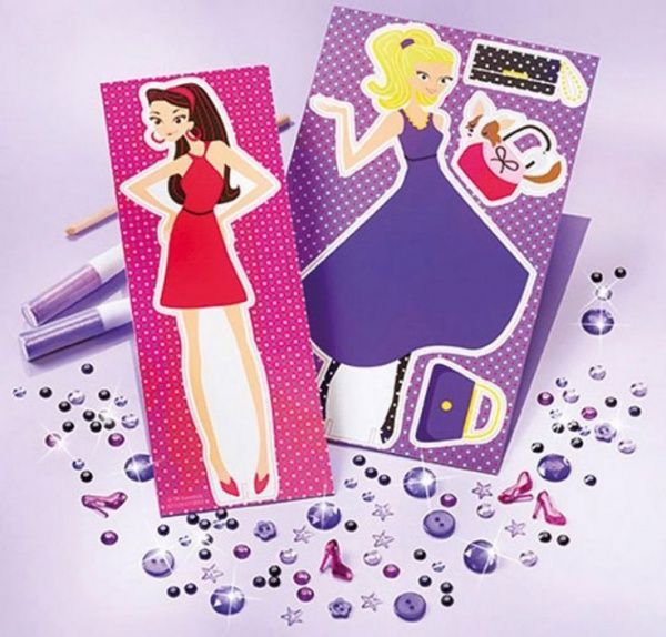 Набір для творчості Totum Діамантова аплікація. Мода 21129