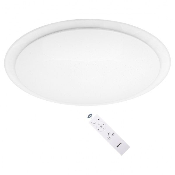 Світильник світлодіодний Estares Saturn A03 з пультом ДУ 60 Вт білий 3000-6500 К 