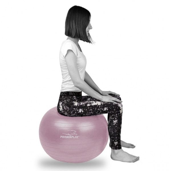 Фітбол PowerPlay фіолетовий d75 PP_4001_Voilet 