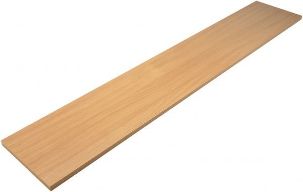 Полка ДСП 1200x210 мм бук 