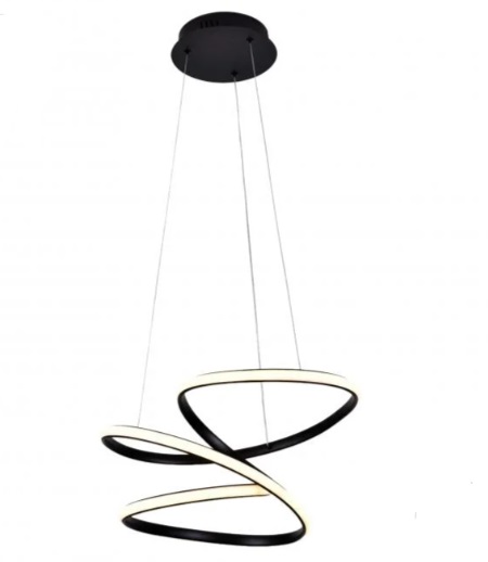 Люстра Miorro LED Frutto 80 Вт черный 51-313-018