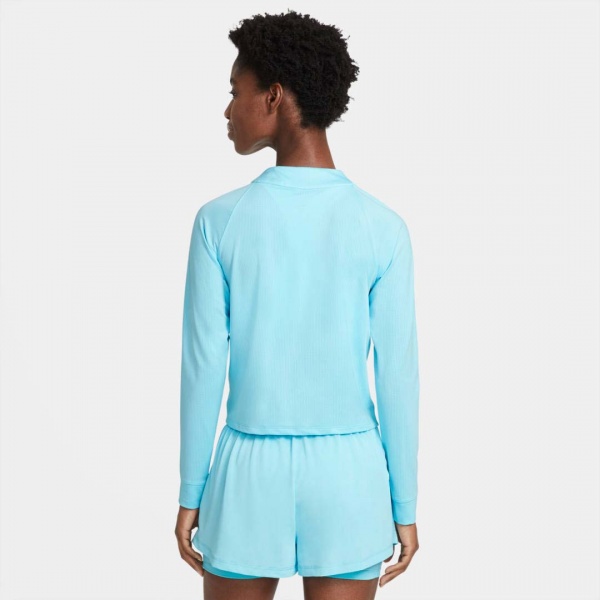 Футболка Nike W NKCT VCTRY DF TOP LS HZ CV4697-482 р.S фіолетовий