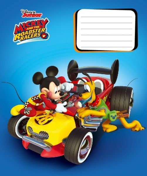 Тетрадь школьная Mickey Mouse 12 листов в линию Мицар+