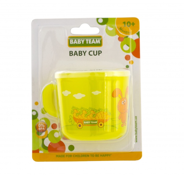Чашка Baby Team 200 мл в ассортименте