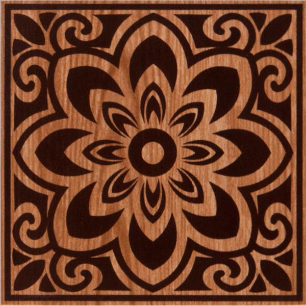 Декор для підлоги Атем Venge Parcet 2 B BK 145х145 мм