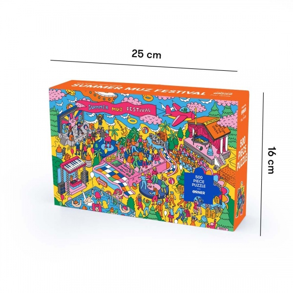 Пазлы Maliunok Музыкальный фестиваль orner-1579