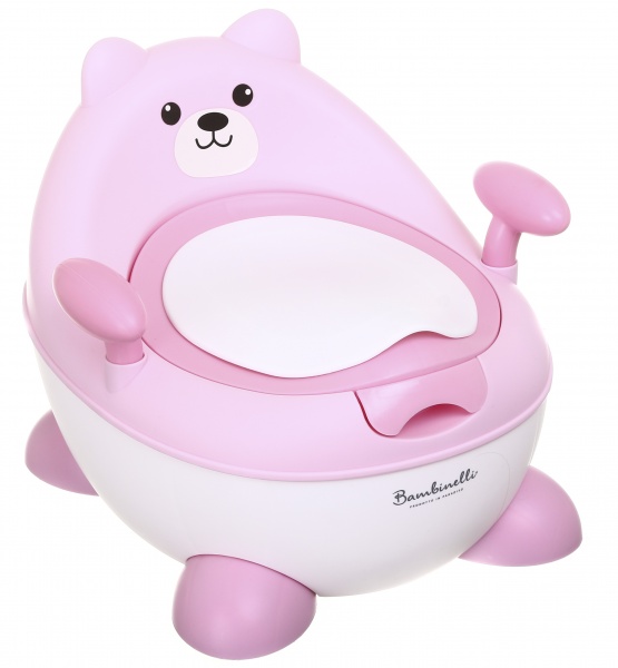 Горшок Bambinelli Медвежонок розоы