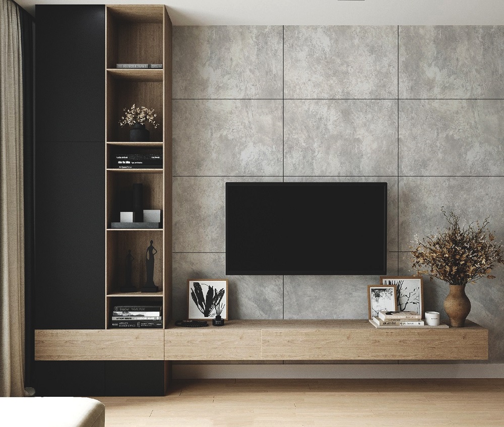 Панель Framex 3 мм Бетон Лофт 3*680*1387мм /0,943кв.м./