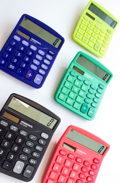 Калькулятор АС-2312 yellow Assistant