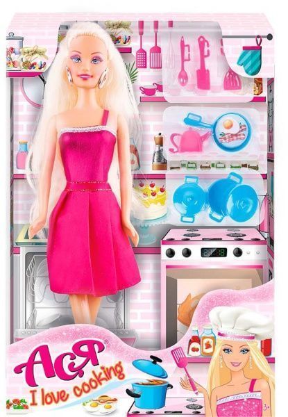 Кукла Ася Я люблю готовить